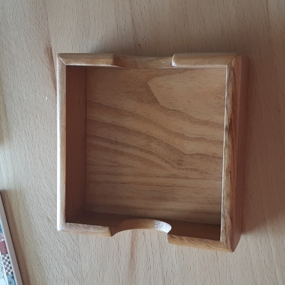 NWT Ceramic coasters/wood holder - Picture 5 of 7